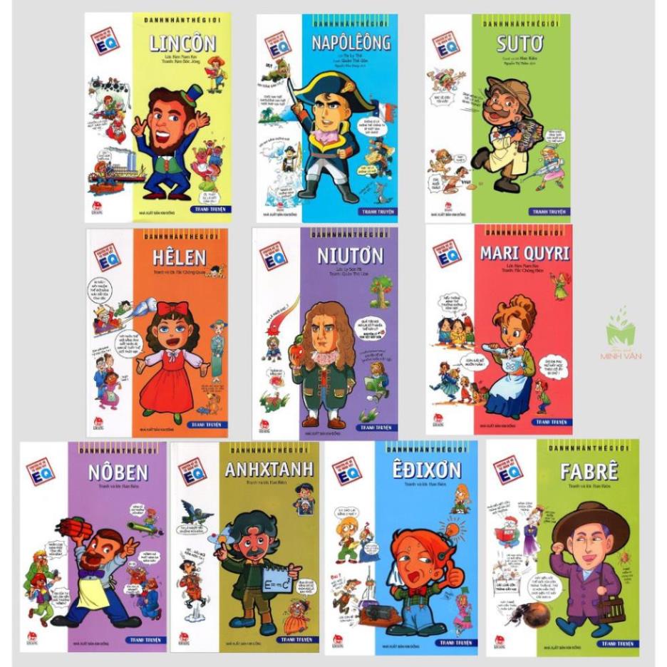 Sách - Danh Nhân Thế Giới - Trọn bộ 10 cuốn - Cuốn lẻ - NXB Kim Đồng