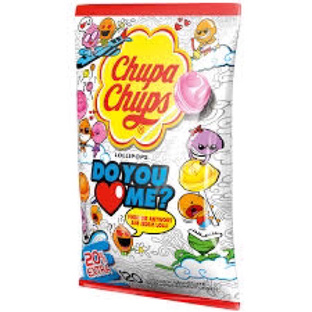 Bịch 60 Cây Kẹo Chupa Chups Tổng Hợp Gói 600gr