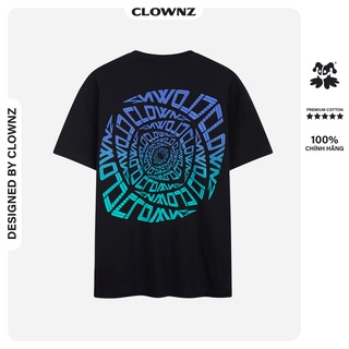 Áo thun tay lỡ local brand Clownz Infinity Eyes phông cổ tròn form rộng cotton unisex nam nữ