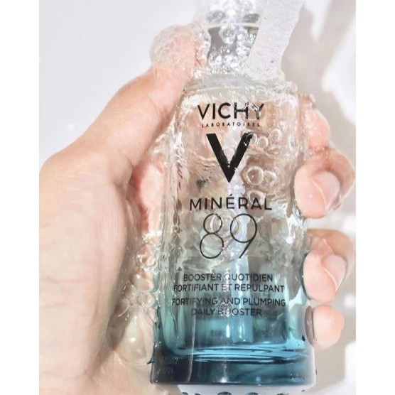 Bộ Dưỡng Chất Khoáng Cô Đặc Vichy Mineral 89 Serum Và Gel Rửa Mặt Ngừa Mụn Vichy Normaderm Gel