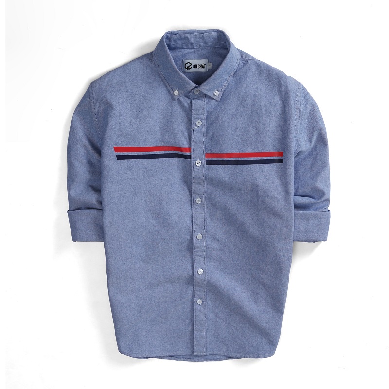Áo Sơ Mi Trắng Dài Tay Nam GU CHẤT, Chất Vải Oxford Cao Cấp, Phom Áo Chuẩn Phong Cách Hàn Quốc - GUSM34