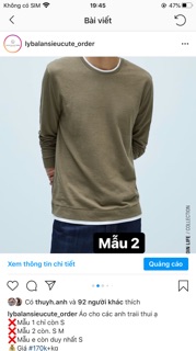 Áo nam 4087/402 + 2% shopee