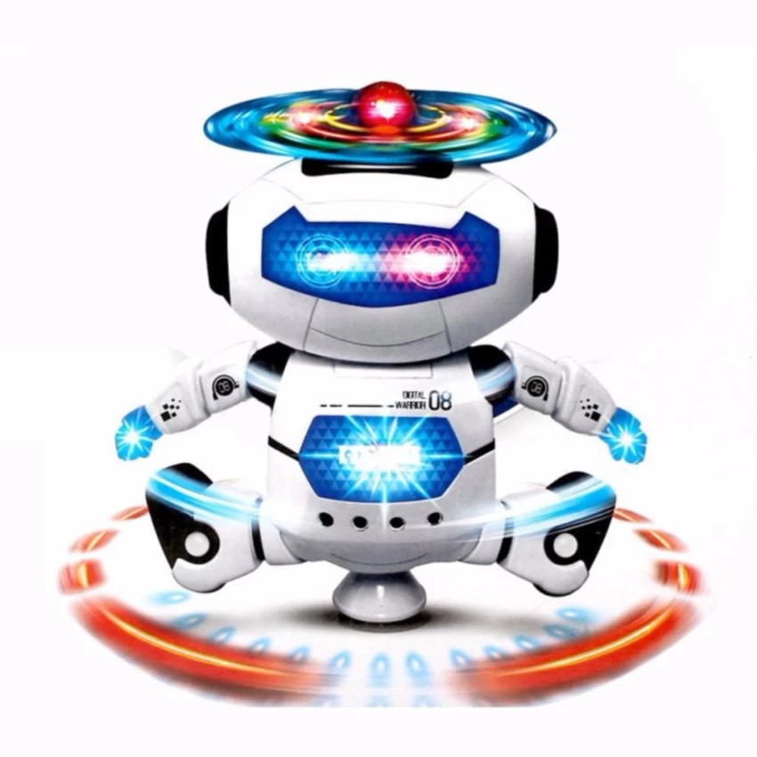 Đồ chơi Robot &quot;thông minh&quot; hát, nhảy, xoay 360 độ