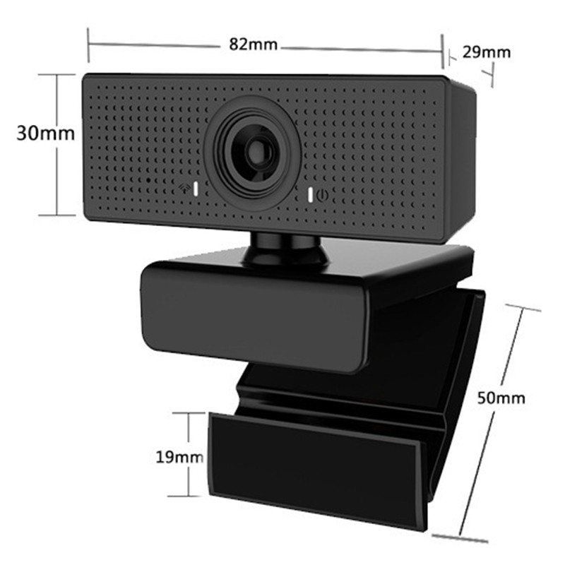 USB2.0 HD 1080P Webcam Camera CMOS Sensor 30Fps Live Conference Camera with Microphone for PC Laptop