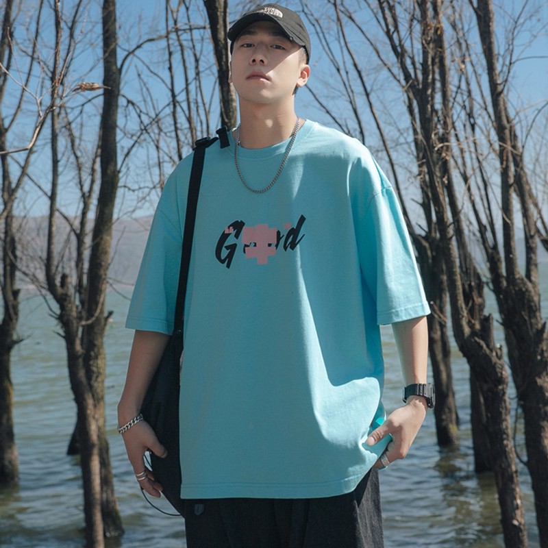 Áo thun unisex nam nữ tay lỡ phông form rộng teen cổ tròn oversize cotton giá rẻ basic đen trắng tee pull CHỮ THẬP KIỂU