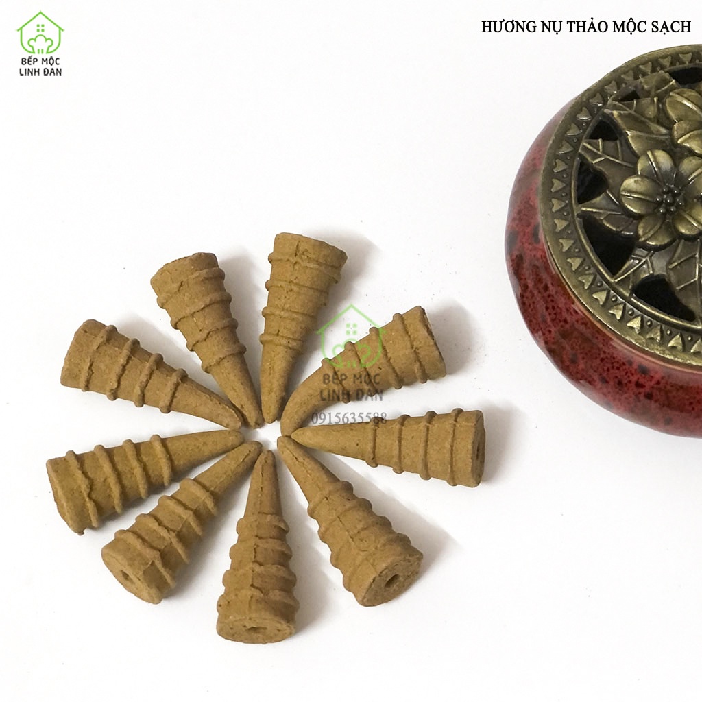 Nhang Nụ Thảo Mộc HAHANCO  Hương Thơm Cổ Truyền Không Hóa Chất Độc Hại
