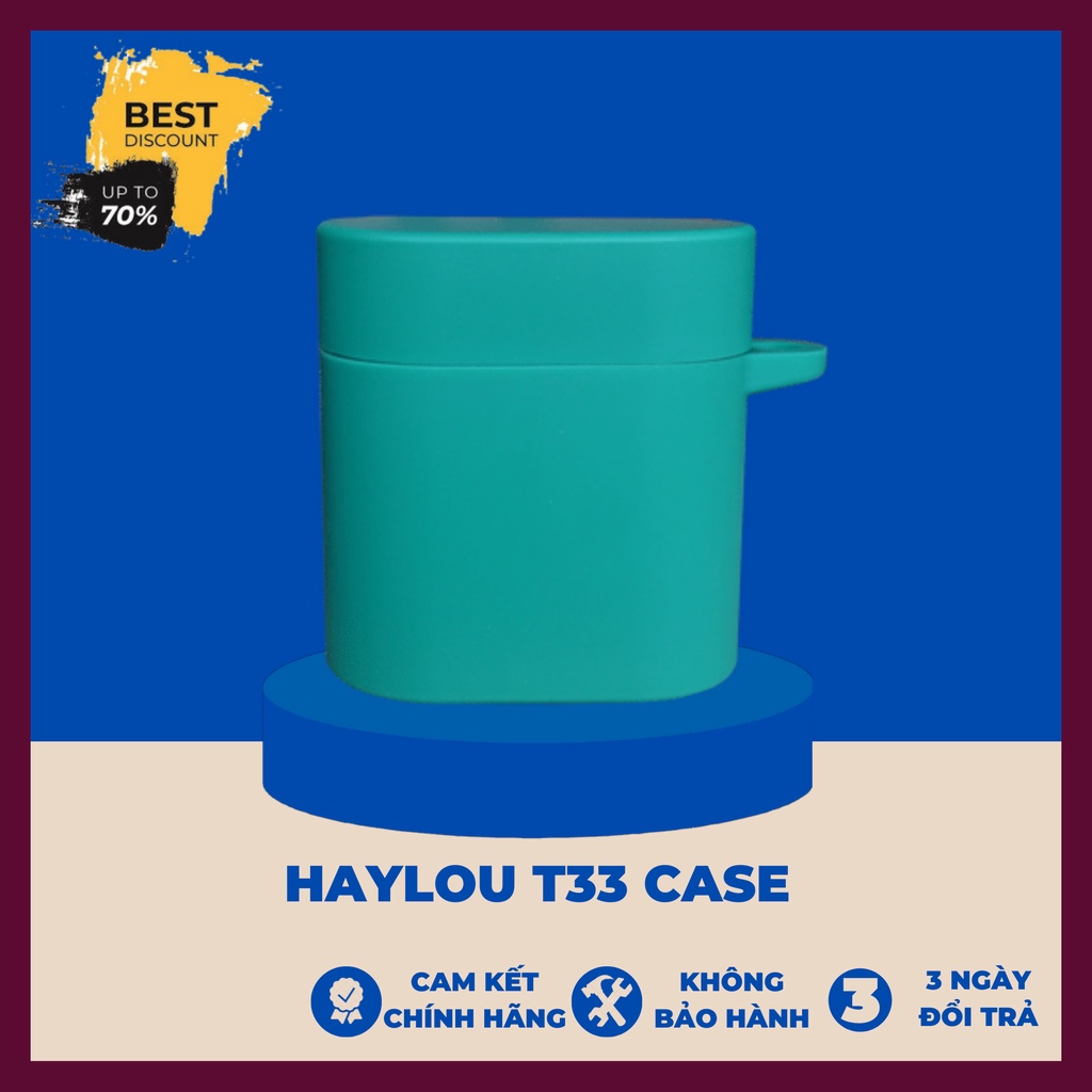 Ốp Silicone Haylou Moripods - Case Silicone Haylou T33 - Ốp Chính Thức