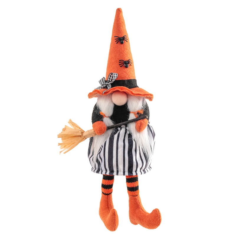 Bộ 2 Thú Nhồi Bông Hình Gnome Scandinavian Tomte Thụy Sĩ Trang Trí Halloween