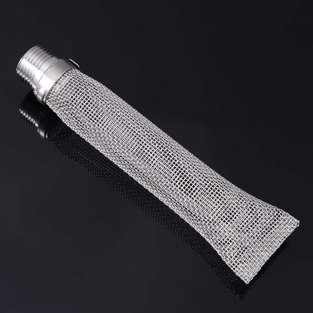 Ống Lưới Lọc Bia 6 / 12 Inch Bằng Thép Không Gỉ Có Thể Tái Sử Dụng