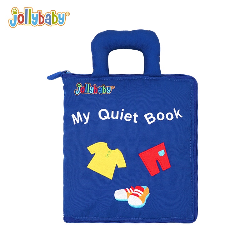 Jollybaby Sách Vải Giáo Dục Sớm Cho Bé 0-3 Tuổi