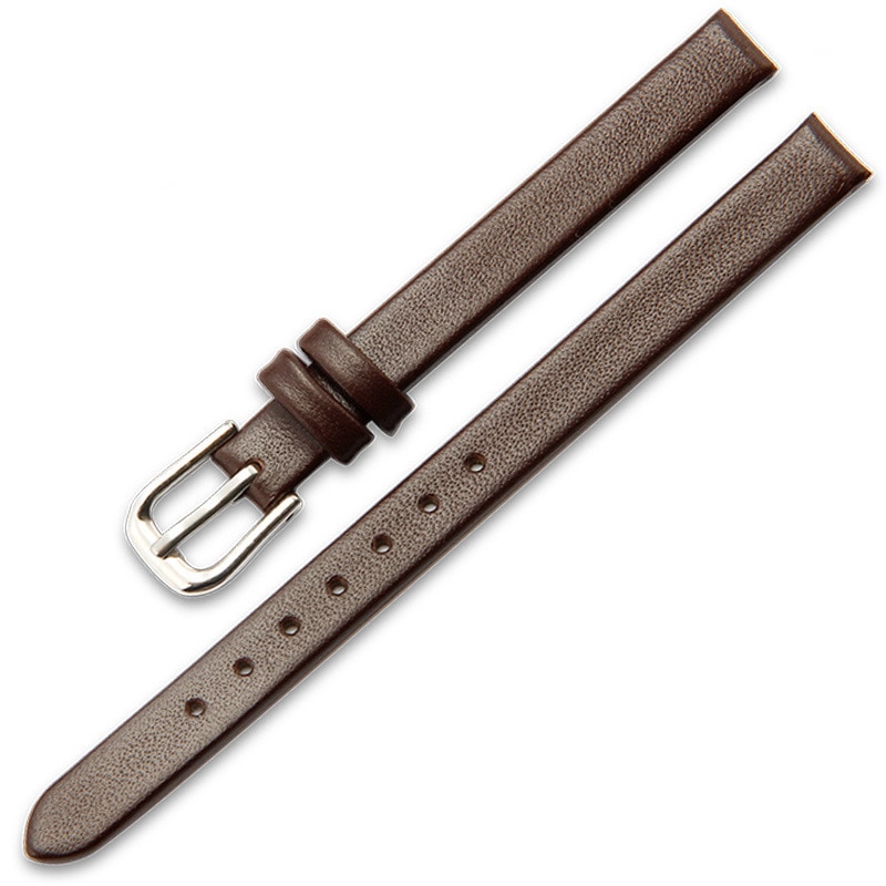 Dây Đeo Tay Thay Thế Bằng Da Kích Thước 6mm 8mm 10mm 12mm 13mm 14mm 15mm 16mm 17mm Cho dw samsung casio armani