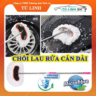 Chổi lông cán dài lau rửa xe ô tô