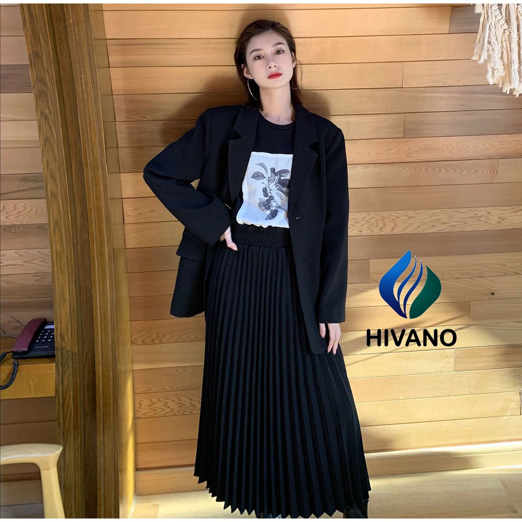 Set áo blazer 2 lớp kèm chân váy chữ A dự tiệc đi du lịch biển , Bộ áo vest quần nữ nhiều màu | BigBuy360 - bigbuy360.vn