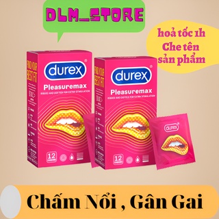 2Bao cao su gai Durex Pleasuremax 12 bao Gân Gai , Cảm giác kích thích