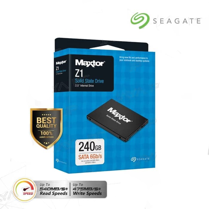 Ổ cứng SSD Seagate Maxtor Z1 240Gb bảo hành 3 năm FPT | BigBuy360 - bigbuy360.vn