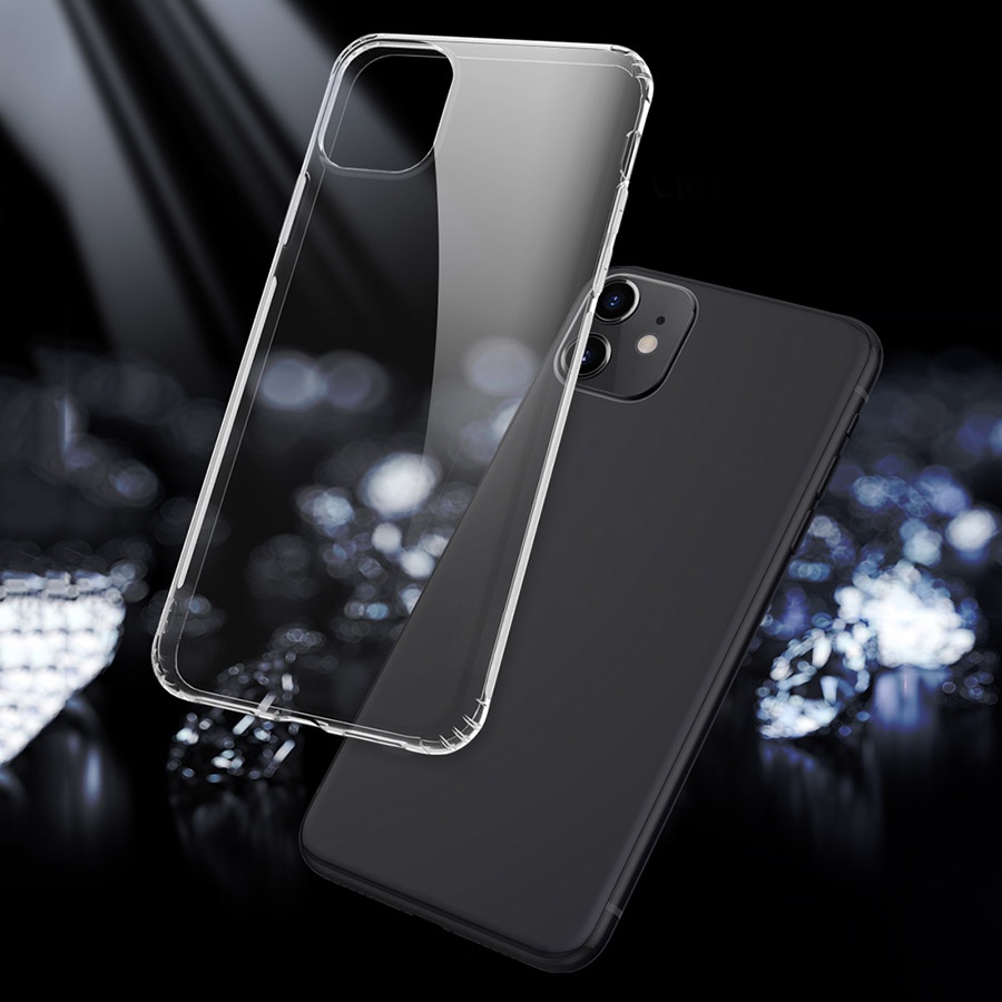 &quot;Ốp Dẻo Trong IPhone 11 &quot; Loại Dày_Không ố vàng, chống trầy xước va đập Timshop