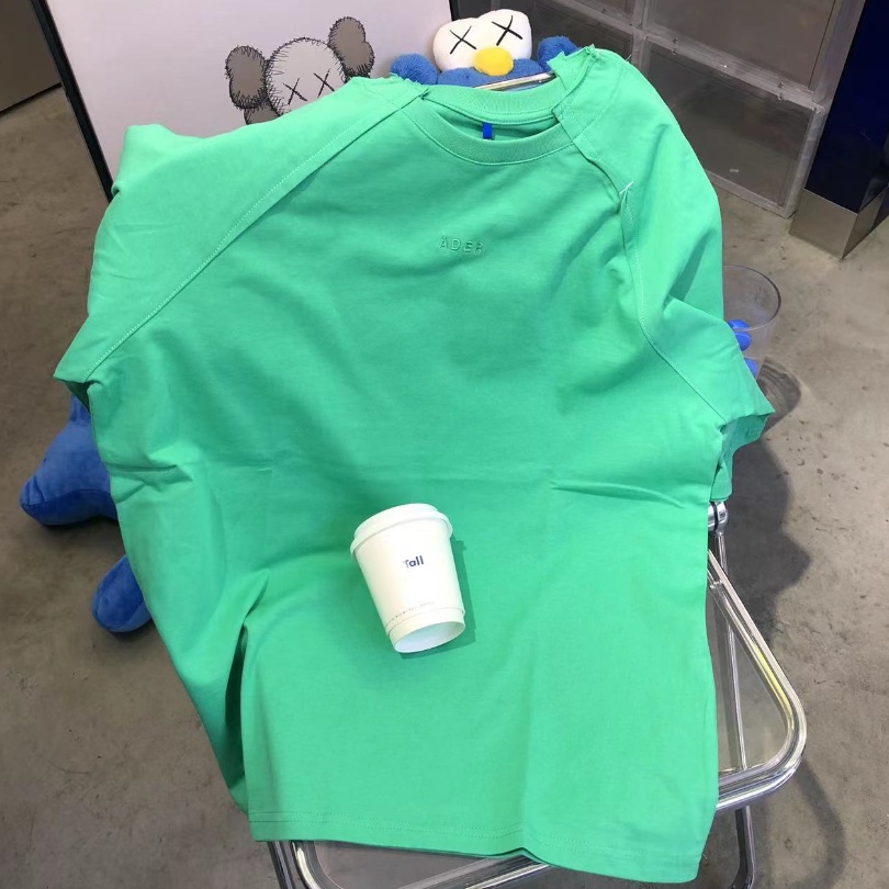 Áo Thun Tay Lỡ Thêu Chữ Phối Tua Rua Thời Trang Đường Phố Cá Tính