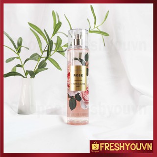Rose - Full Size Xịt Thơm Toàn Thân Bath & Body Works (Body Mist, Lotion, Sữa tắm)