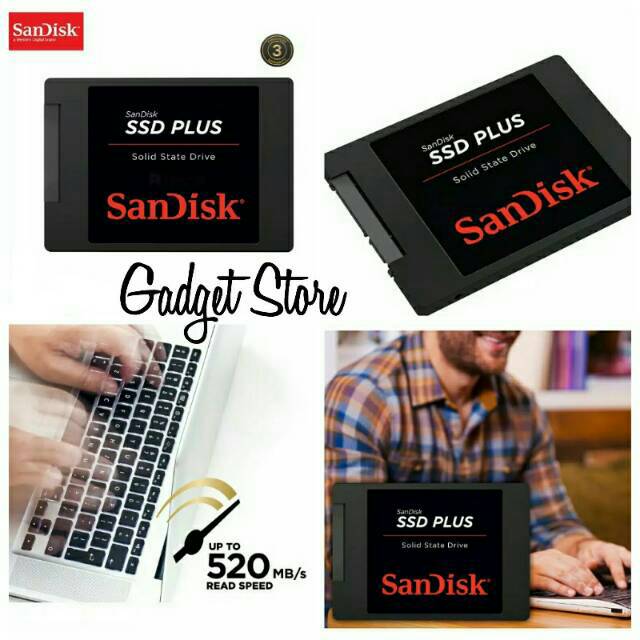 Ổ Cứng Ssd Sandisk Plus