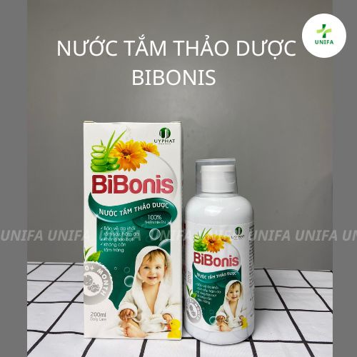 Nước tắm thảo dược cho bé Bibonis, nước tắm thảo mộc - Món quà thiên nhiên cho làn da nhạy cảm