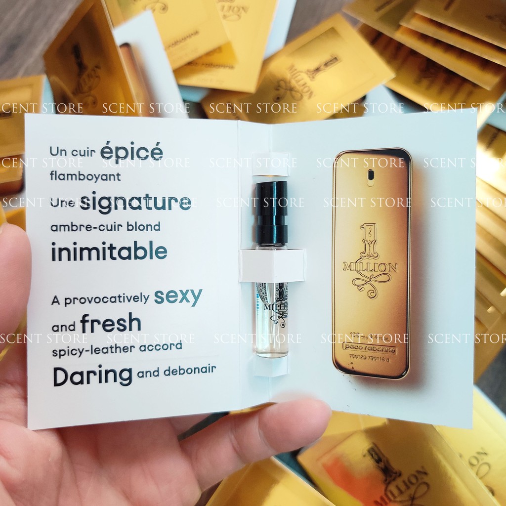 Scentstorevn - Vial chính hãng nước hoa Paco Rabanne 1 Million