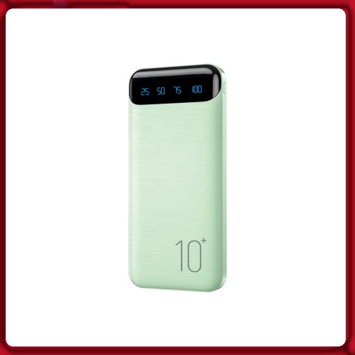 Sạc Dự Phòng mini 10000mah WK DESIGN WP161 chính hãng sạc nhanh 2.1A 2 cổng sạc thuận tiện - BAOVY