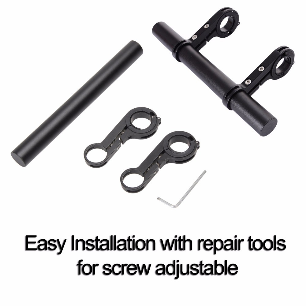 Khung tay cầm mở rộng gắn ghi đông xe đạp tiện dụng