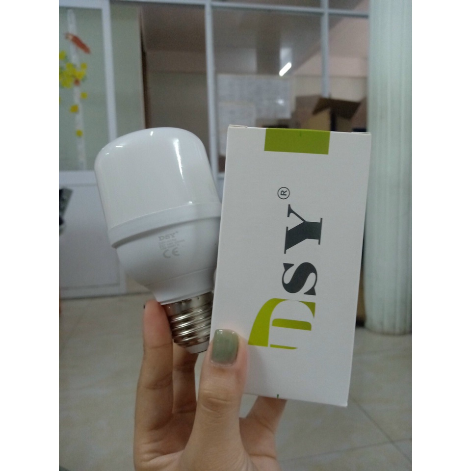 BÓNG LED BULB TRỤ NHÔM BẦU TRƠN DSY ĐÚNG CÔNG SUẤT MỚI NHẤT