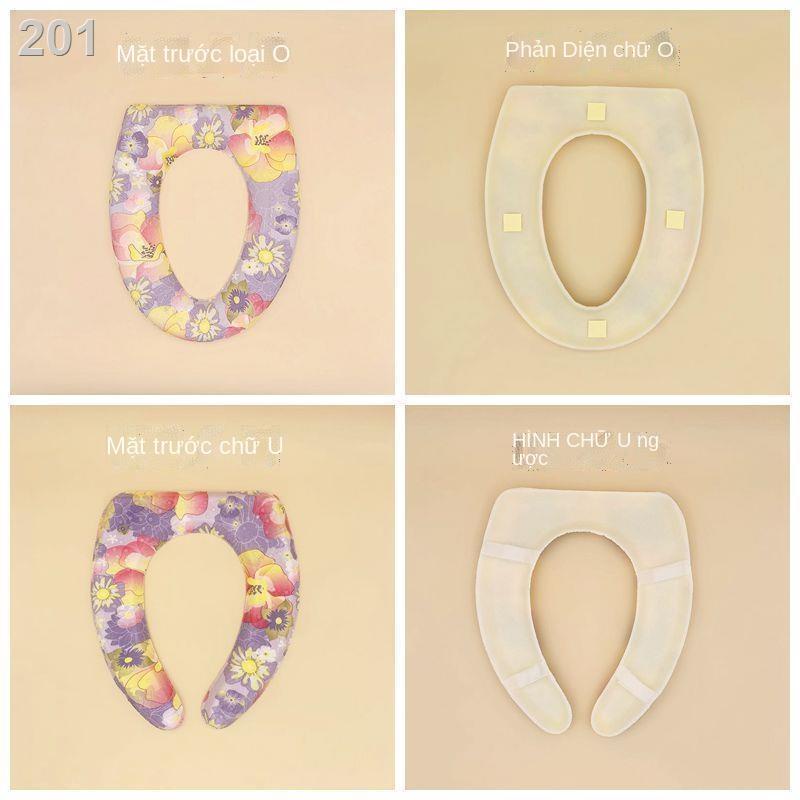 ✷Hàn Quốc không thấm nước nắp nhà vệ sinh bệ ngồi toilet bằng bọt mỏng tấm lót bàn cầu có thể được cọ rửa miếng dán sinh