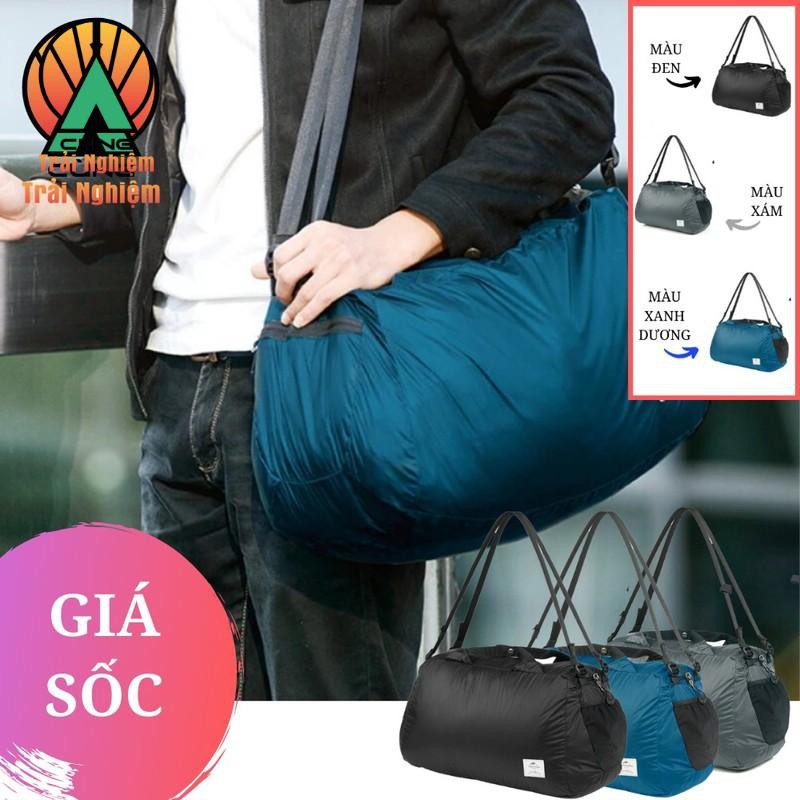 Túi Trống Du Lịch Chơi Thể Thao Tập GYM 32L Gấp Gọn SIÊU NHẸ 145gr CHỐNG NƯỚC NatureHike NH19SN005