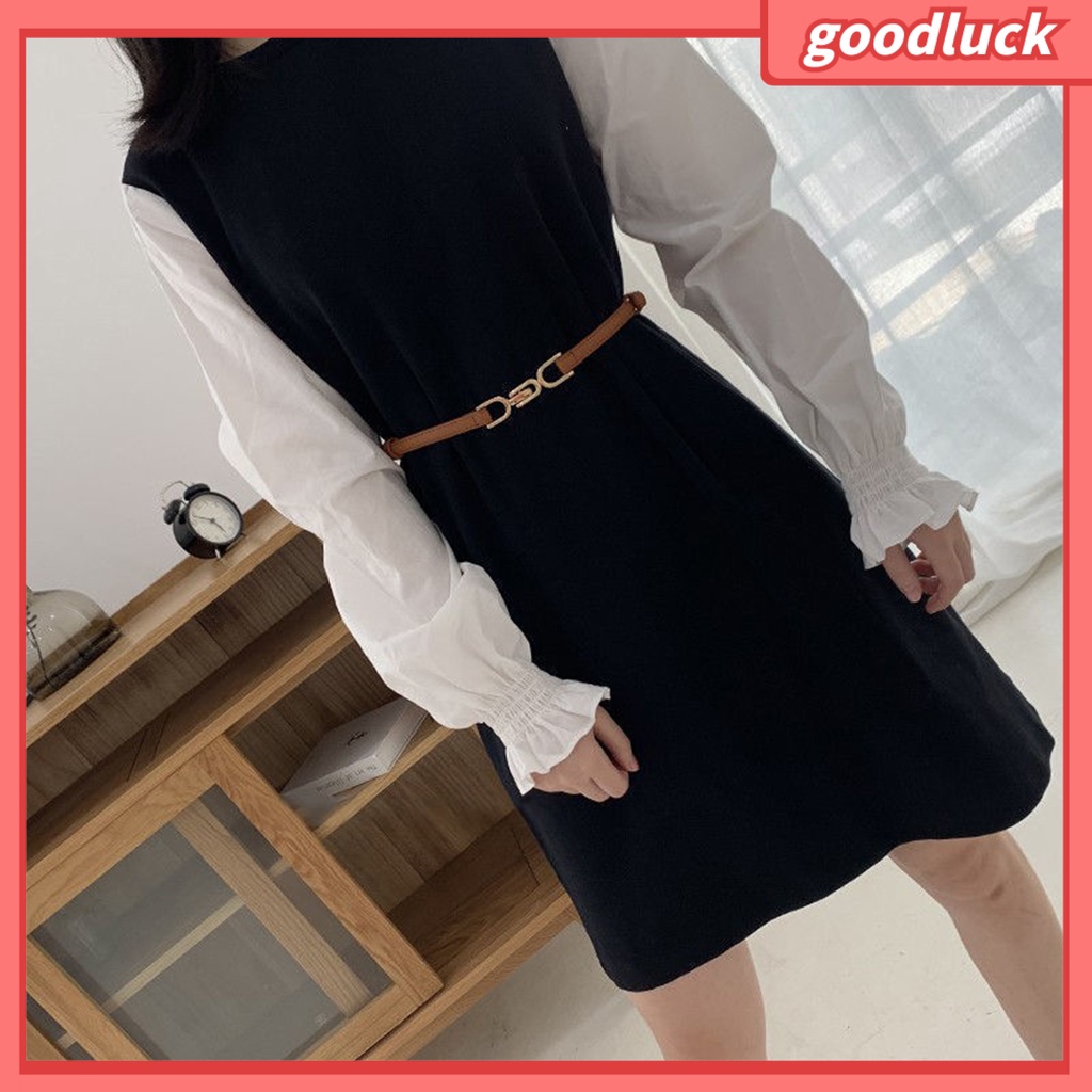 Thắt lưng co giãn thiết kế đơn giản tiện dụng cho nữ