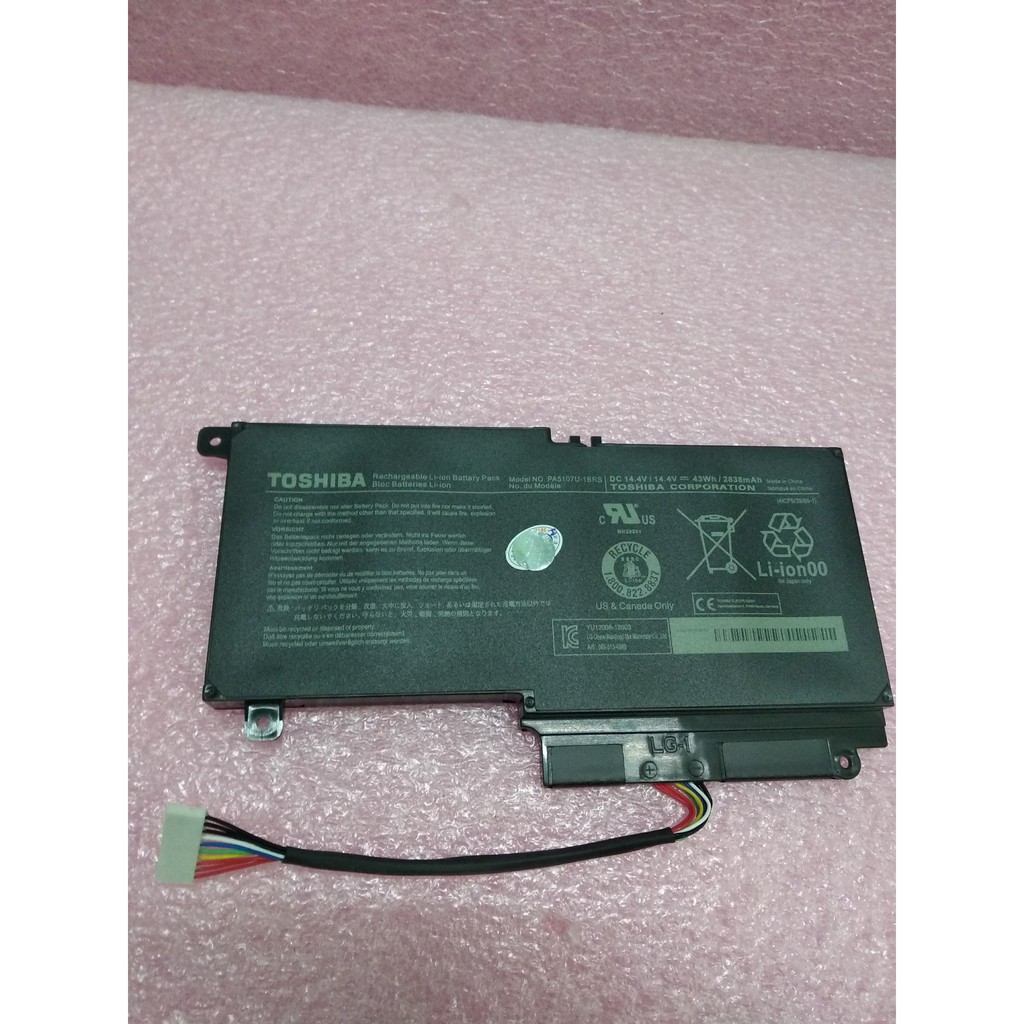 Pin Laptop Toshiba Satellite PA5107U-1BRS  L40-A L45 L45D L50 L55 L55D L55t P50 P55 S55 L50-A - NHẬP KHẨU