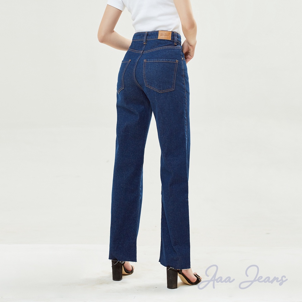 Quần Jean Ống Rộng Indigo Aaa Jeans