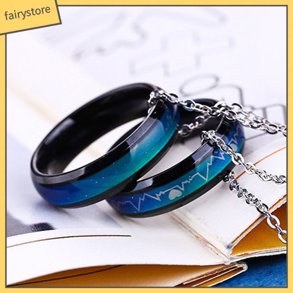 Nhẫn đổi màu theo cảm xúc Unisex