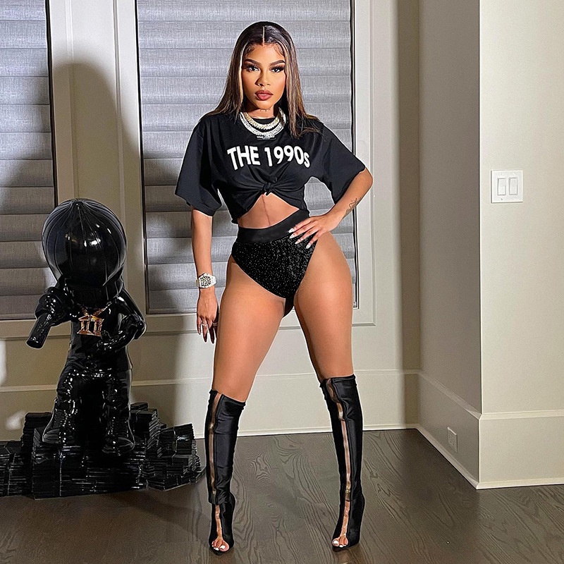 Quần Short Lưng Cao Thiết Kế Quyến Rũ Cho Nữ