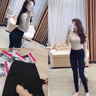 Quần legging nâng mông ASOS hàng shop vải dày siêu co giãn