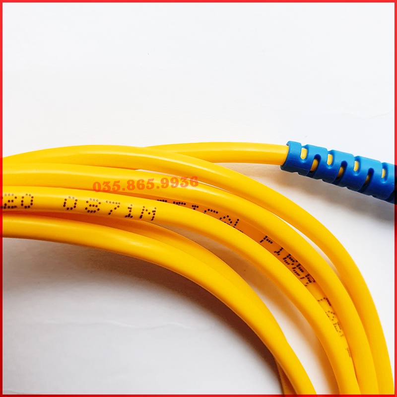 Dây nhảy quang SC - SC UPC chiều dài 3m | Chuẩn kết nối single mode