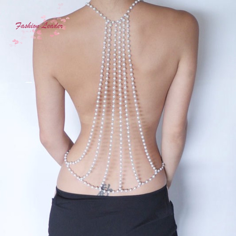 Vòng đeo cơ thể phối ngọc trai quyến rũ cho nữ