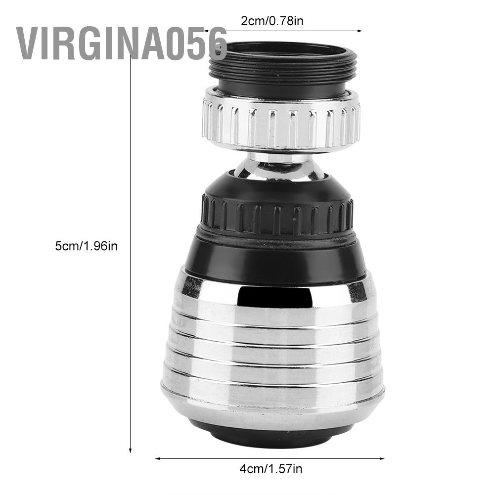 Virgina056 Faucet Bubbler Turbo Adjustable Sink Sprayer Jet Water Saving Device Economizer