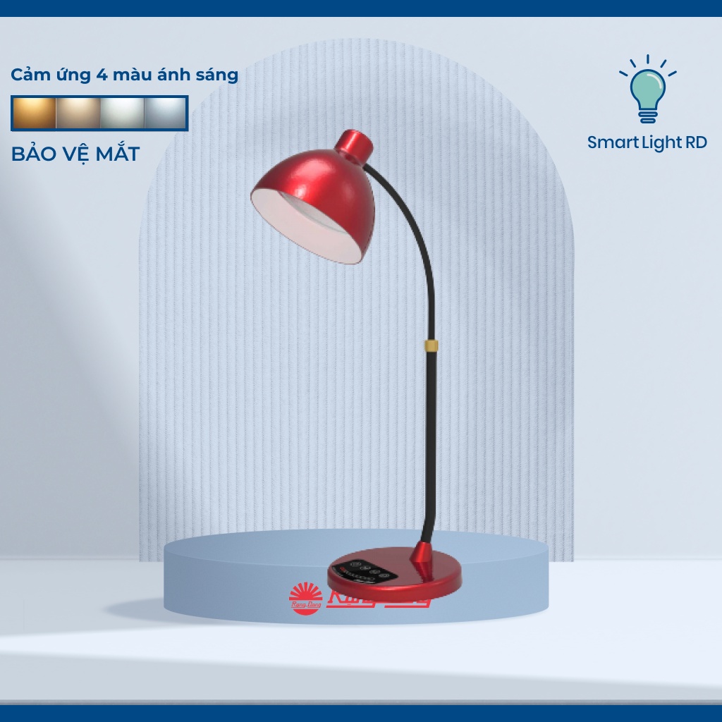 Đèn bàn led đổi màu Rạng đông chống cận, Model: RD-RL-68.WF
