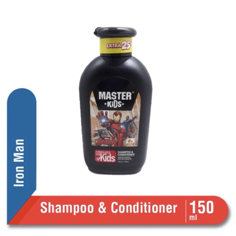 (hàng Mới Về) Dầu Gội Và Dầu Xả Ironman 150ml Cho Bé