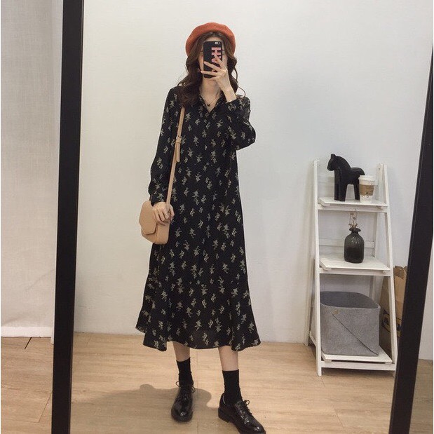 [Mã WASTGO hoàn 10% xu đơn 99k] Đầm Hoa Nhí 💖 💖 Giảm 10k nhập mã [ DAM TRANG ] 💖 Váy Hoa Nhí Vintage xinh đẹp cao cấp