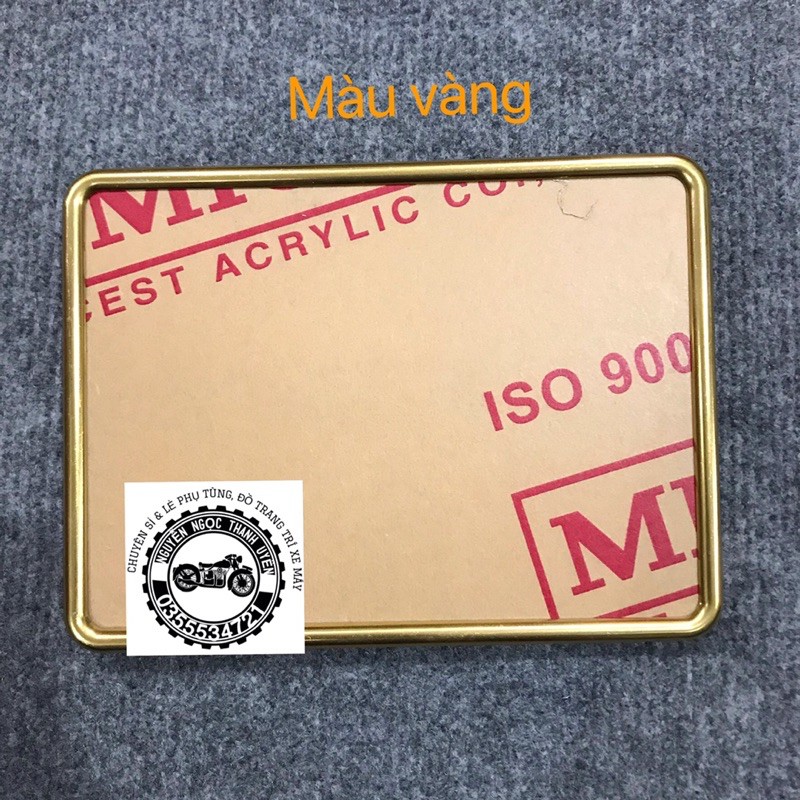 KHUNG BẢN SỐ XE MÁY KIỂU TITAN