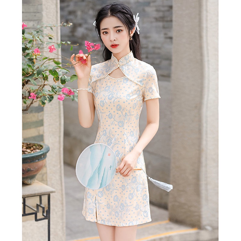 Đầm Sườn Xám Cách Tân Thời Trang Dành Cho Nữ