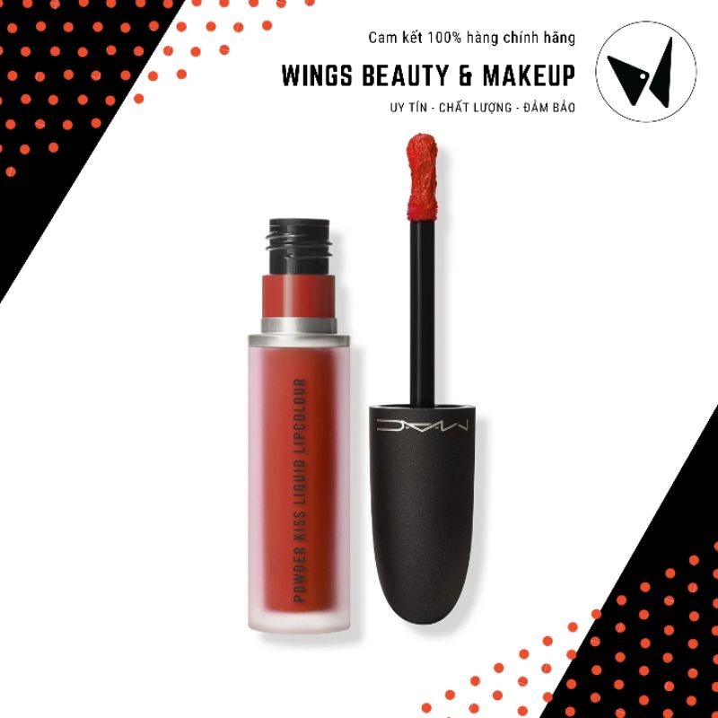 Son kem lì mịn MAC Powder Kiss Liquid Lipcolour