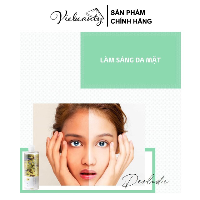 Toner Derladie Nước Hoa Hồng Cấp Ẩm Hazel Cây Phỉ, Lavender, Rose Natural Moisture 500ml - Khongcoson | BigBuy360 - bigbuy360.vn