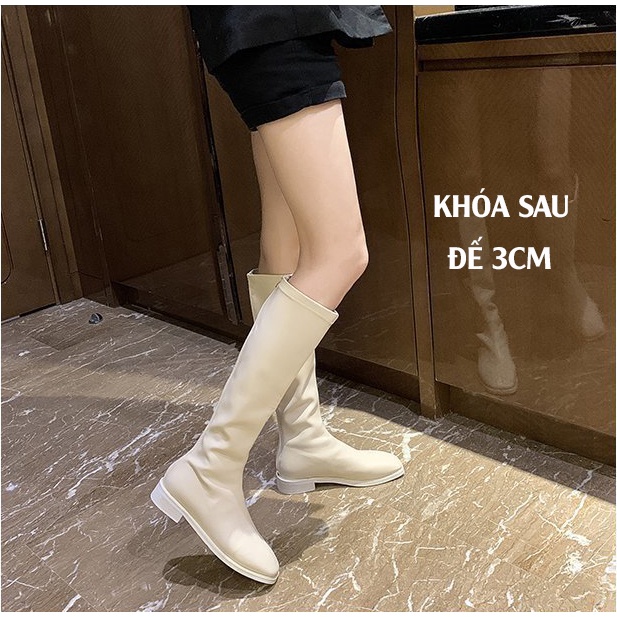 BỐT CAO CỔ BOOT THỜI TRANG NỮ THIẾT KẾ BASIC SIÊU HOT -F7