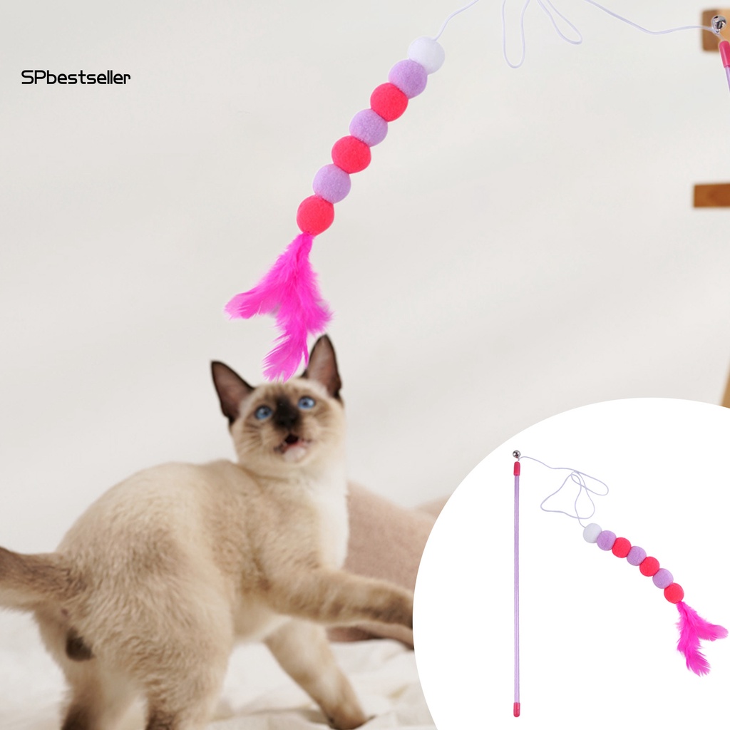 Gậy đồ chơi tập tương tác cho mèo cưng