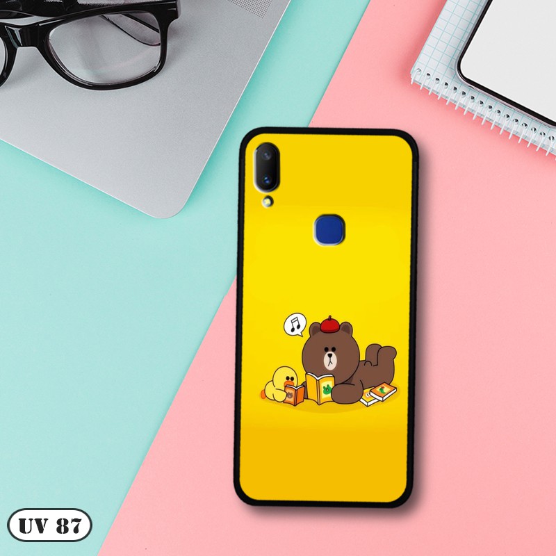 Ốp Vivo Y11i - lưng nhám viền dẻo ngộ nghĩnh