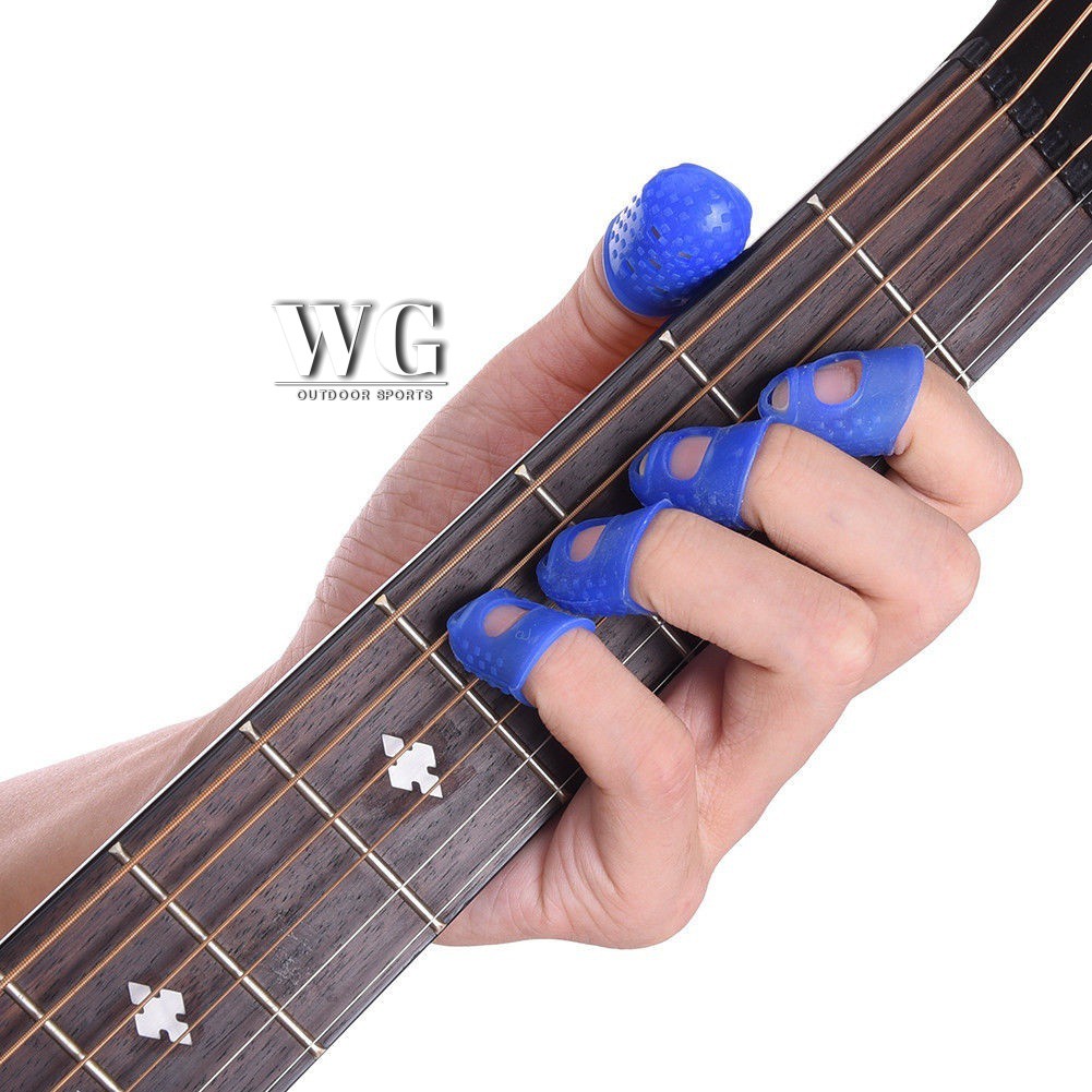 Bộ 12 dụng cụ bọc ngón tay hỗ trợ giữ dây đàn Guitar chuyên nghiệp